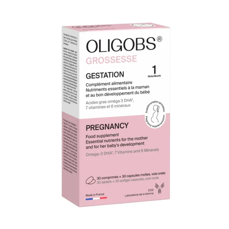 Oligobs Grossesse Gestation Comprimés et Gélules Oligobs Grossesse Gestation Comprimés et Gélules