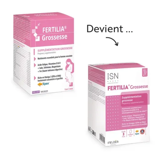 ISN Fertilia Grossesse 90 Capsules