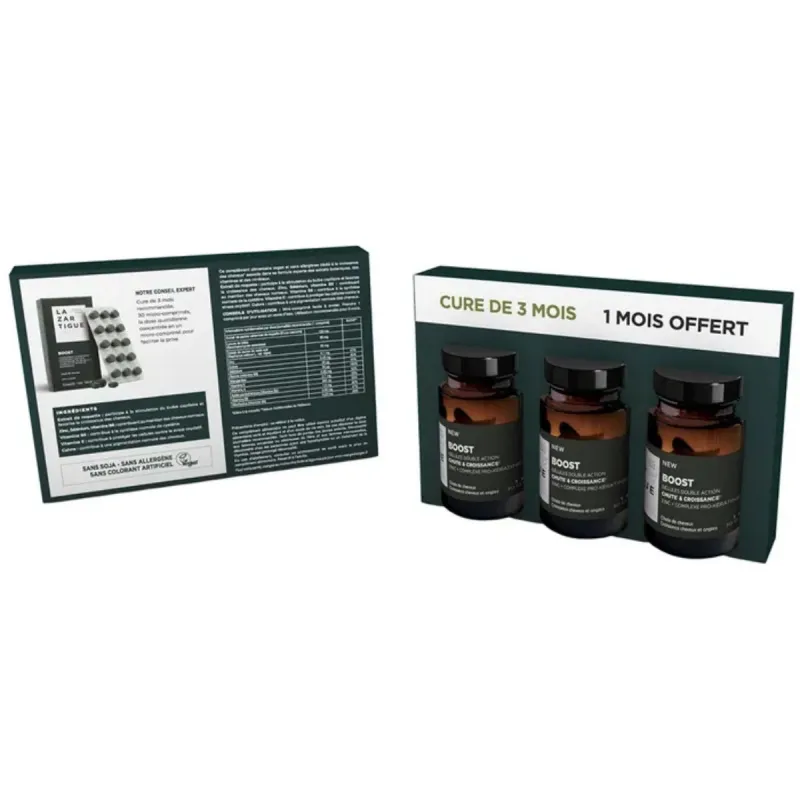 Lazartigue Boost Cure de 3 mois 3X90 Gélules Lazartigue Boost Cure de 3 mois 3X90 Gélules