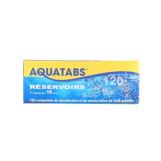 Aquatabs Réservoirs 120 Comprimés Effervescents Aquatabs Réservoirs 120 Comprimés Effervescents
