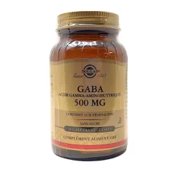 Solgar GABA 500 mg 50 Gélules Végétales