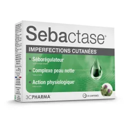 Sebactase Imperfections Cutanées 30 Comprimes