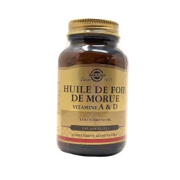 Solgar huile de foie de morue 100 softgels