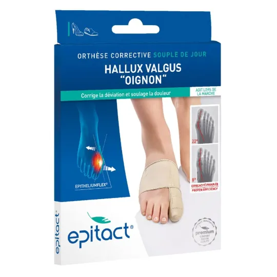 Epitact Orthèse Corrective Souple Hallux Valgus