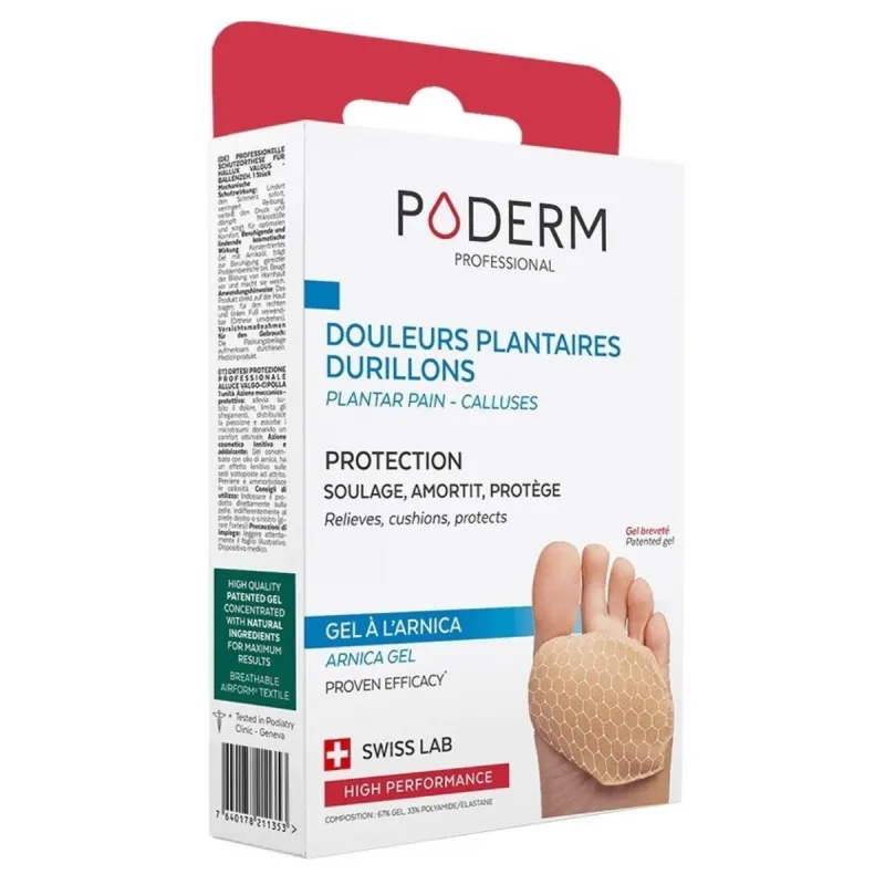 Poderm Double Protection Hallux Valgus Douleurs Plantaires Taille S Poderm Double Protection Hallux Valgus Douleurs Plantaires Taille S