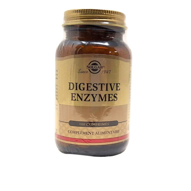 Solgar Digestive Enzymes 100 Comprimés