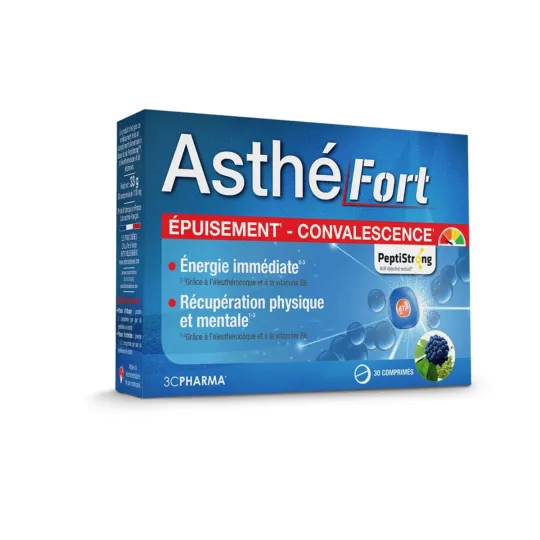 3C Pharma Asthé Fort 30 comprimés 3C Pharma Asthé Fort 30 comprimés