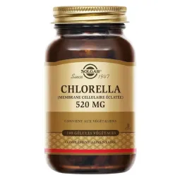 Solgar Chlorella 100 Gélules Végétales