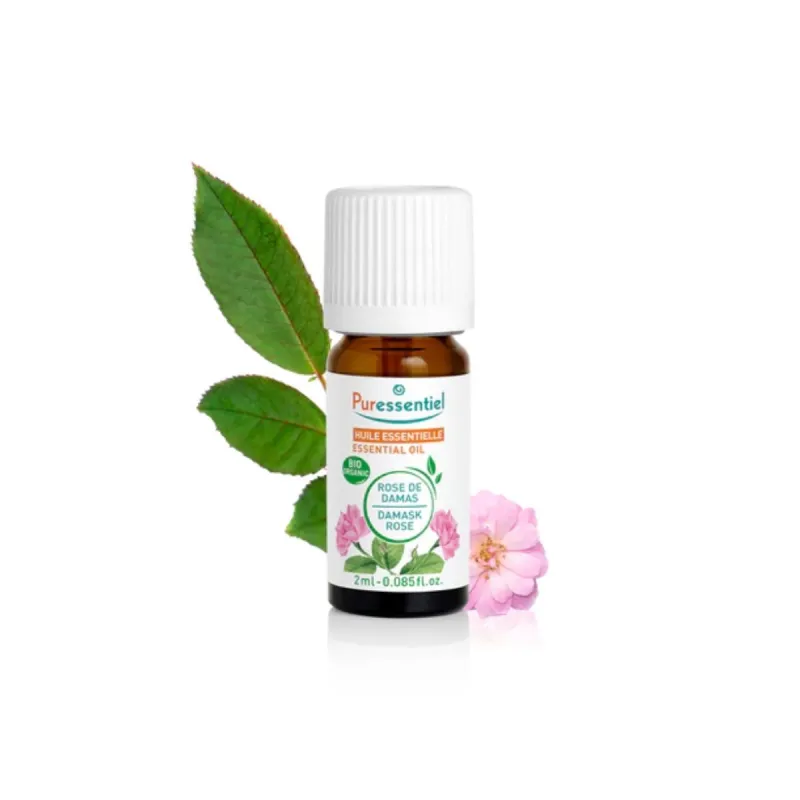 Rose de Damas Bio Huile Essentielle Puressentiel