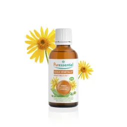 Huile Végétale d'Arnica Bio Puressentiel – Soin apaisant naturel