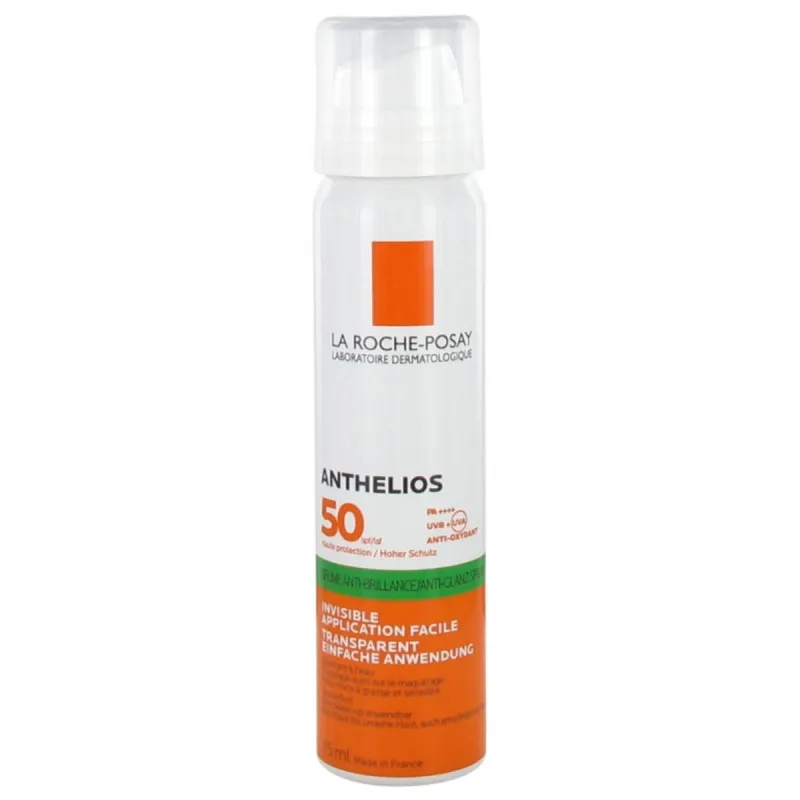 La Roche Posay Anthelios 50 SPF Brume Visage Anti Brillance 75 ml La Roche Posay Anthelios 50 SPF Brume Visage Anti Brillance 75 ml