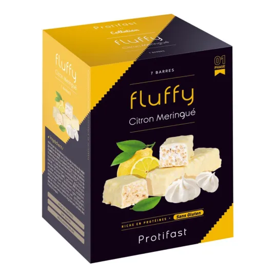 Protifast Fluffy Citron Meringué 7 Barres Protifast Fluffy Citron Meringué 7 Barres