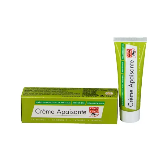 Cinq sur Cinq Natura Crème Apaisante 3 en 1 40g Cinq sur Cinq Natura Crème Apaisante 3 en 1 40g