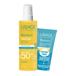 Uriage Bariesun Spray SPF50+ 200ml + Uriage Bariésun Baume Réparateur 50 ml OFFERT