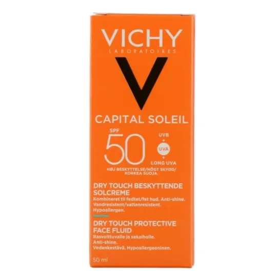 Vichy Capital Soleil Emulsion Visage Toucher Sec SPF50 50ml Vichy Capital Soleil Emulsion Visage Toucher Sec SPF50 50ml