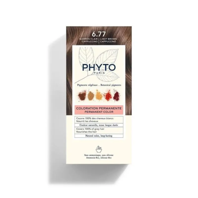 Phyto Coloration Marron Clair 6.77 Phyto Coloration Marron Clair 6.77