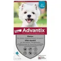 Advantix petit chien de 4kg à 10 kg 4 pipettes Advantix petit chien de 4kg à 10 kg 4 pipettes
