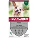 Advantix très petit chien jusqu'à 4kg 6 pipettes