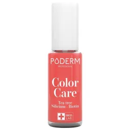 Poderm Vernis Color Care Mycose de l'Ongle 8ml -Rose corail