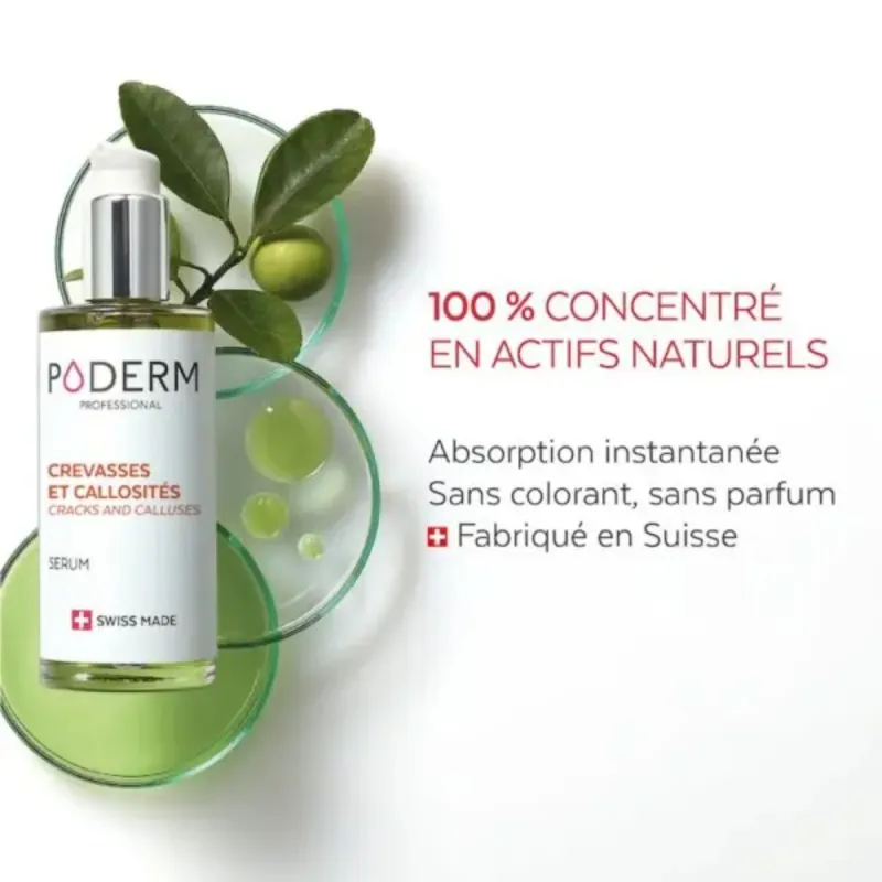 Poderm Crevasses et Talons Sérum + Chaussettes Poderm Crevasses et Talons Sérum + Chaussettes
