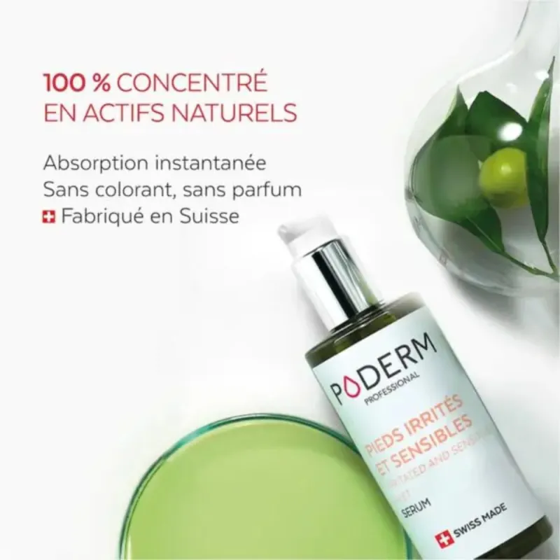 Poderm Pieds Irrités et Sensibles Sérum 75ml