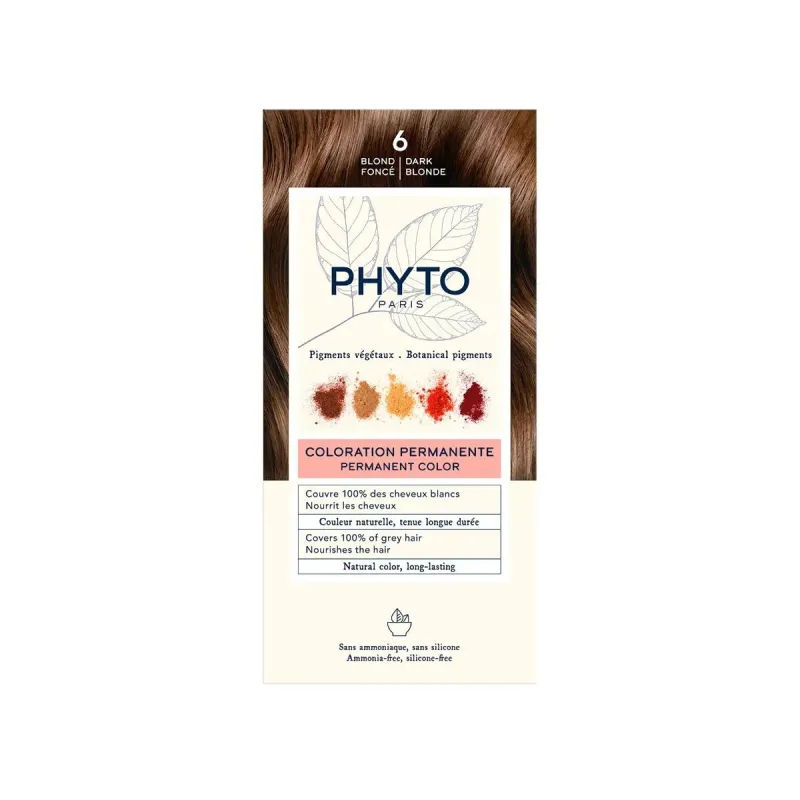 Phyto Coloration Blond Foncé 6 Phyto Coloration Blond Foncé 6