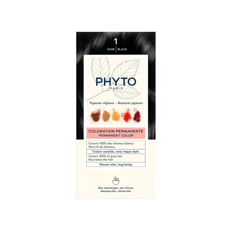 Phyto Coloration Noir 1 Phyto Coloration Noir 1