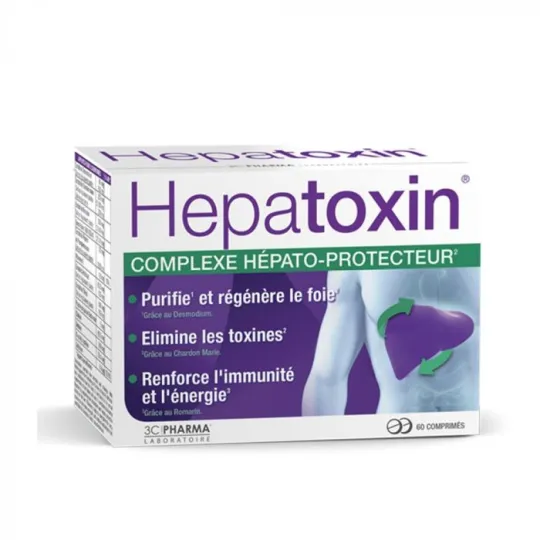 3C Pharma Hepatoxin 60 comprimés 3C Pharma Hepatoxin 60 comprimés