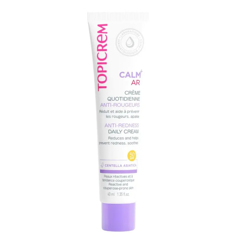 Topicrem CALM+ AR Crème Quotidienne Anti-Rougeurs SPF50+ 40ml