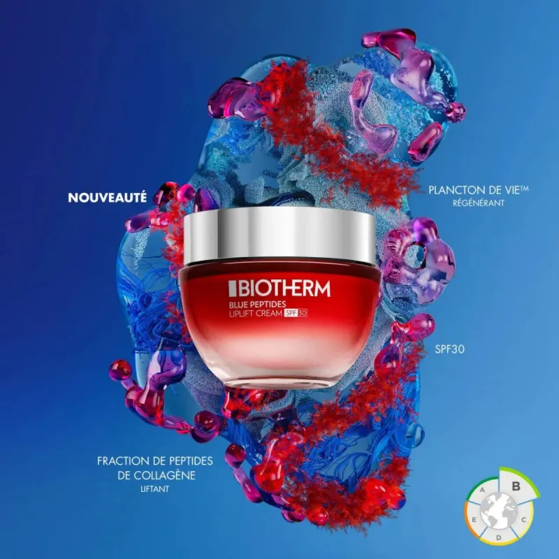 Biotherm Blue Peptides Uplift Day Crème SPF30 50ml Biotherm Blue Peptides Uplift Day Crème SPF30 50ml