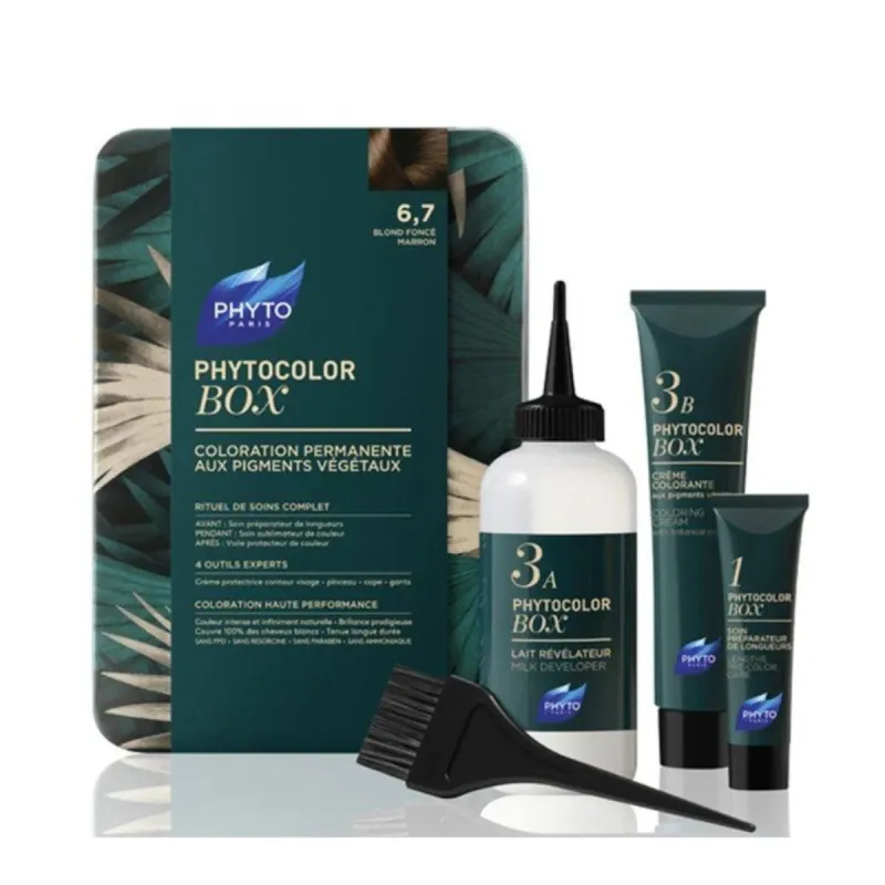 Phytosolba PhytocolorBox 6.7 Blond Foncé Marron