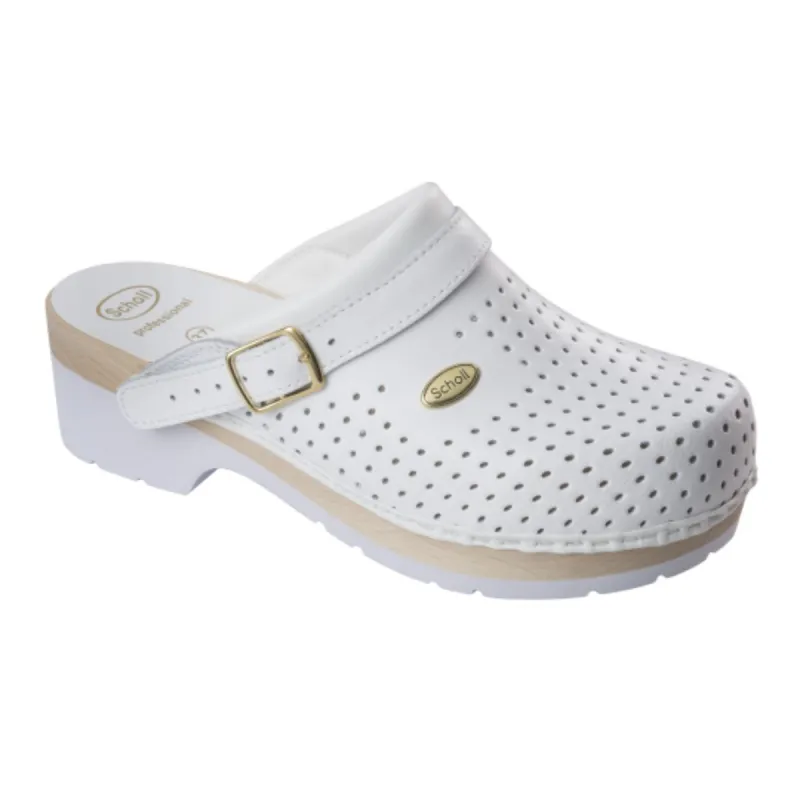 Scholl Sabot confort gamme professionnelle taille 40 -blanc
