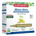 SuperDiet Bien-être Emotionnel Bio Vegan 20 Ampoules de 15ml SuperDiet Bien-être Emotionnel Bio Vegan 20 Ampoules de 15ml