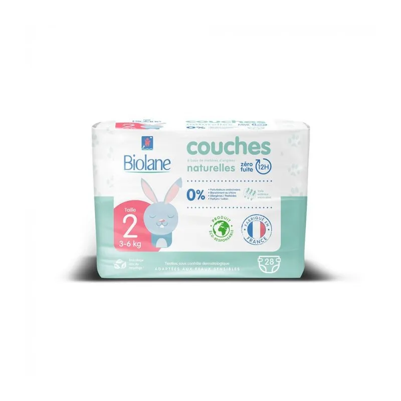 Biolane 28 Couches Ecologiques 3-6kg Biolane 28 Couches Ecologiques 3-6kg