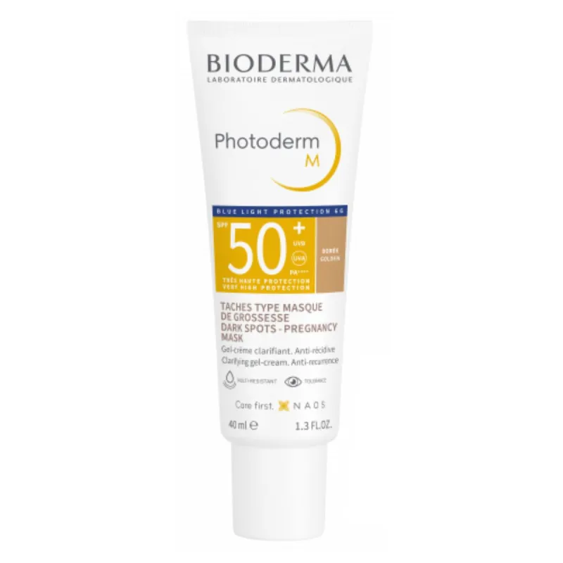 Bioderma Photoderm M Gel-crème Clarifiant Dorée SPF50+ Bioderma Photoderm M Gel-crème Clarifiant Dorée SPF50+