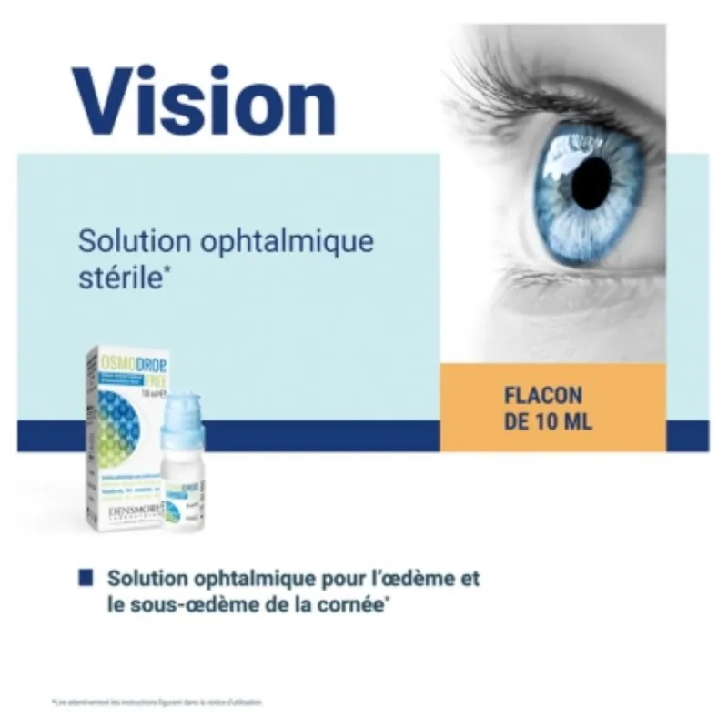 Densmore Osmodrop Free Solution Ophtalmologique 10ml