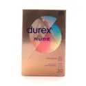 Durex Nude 20 Préservatifs Extra Fin