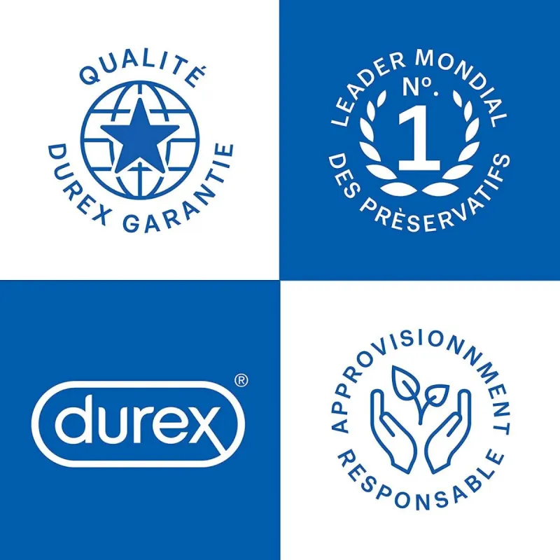 Durex Nude XL Préservatifs Large