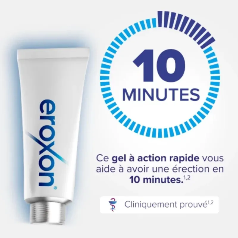 Eroxon Stimgel Troubles Erection 4 Tubes Unidoses