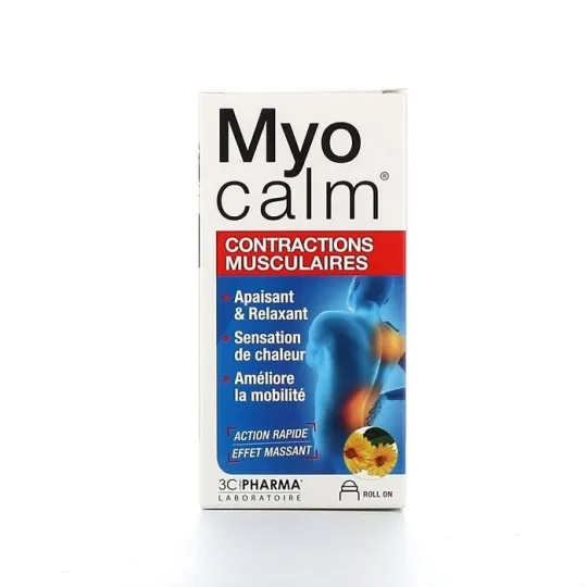 3C Pharma Myocalm Contractions Musculaires Massage Roll-on 50ml 3C Pharma Myocalm Contractions Musculaires Massage Roll-on 50ml