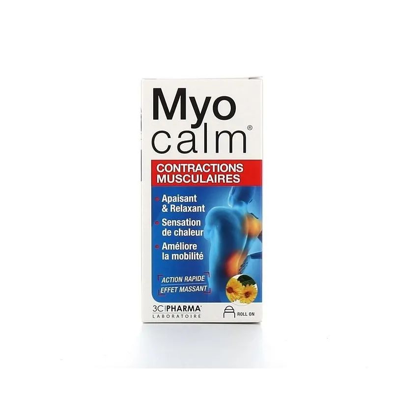 3C Pharma Myocalm Contractions Musculaires Massage Roll-on 50ml 3C Pharma Myocalm Contractions Musculaires Massage Roll-on 50ml