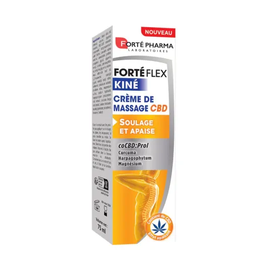 Forté Pharma Fortéflex Kiné Crème de Massage CBD 75ml