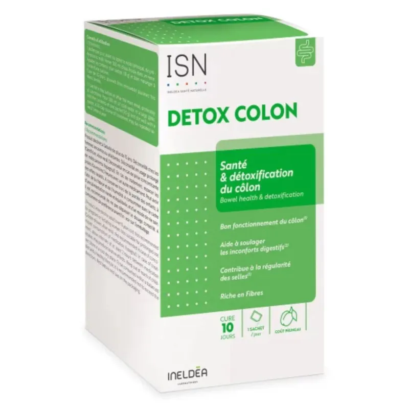 ISN Détox Colon 10 sachets ISN Détox Colon 10 sachets