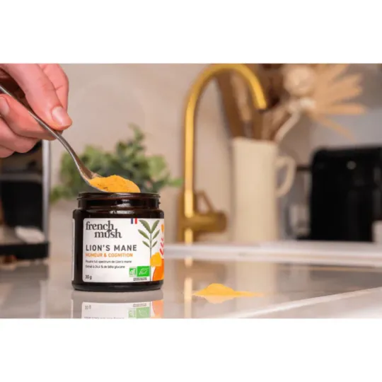 French Mush Lion's Mane Bio Poudre