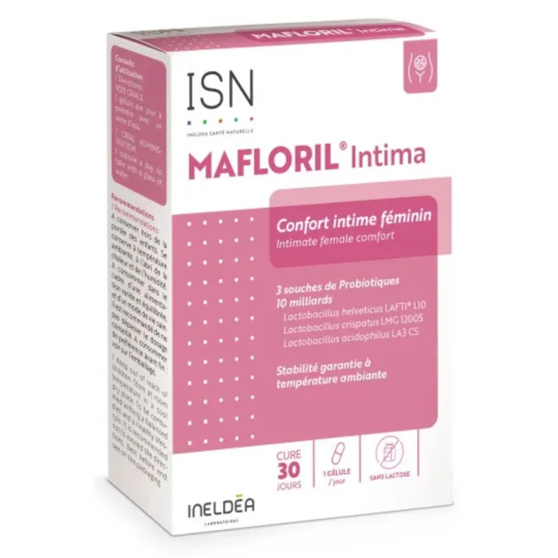Ineldea Malfloril Intima 30 gélules Ineldea Malfloril Intima 30 gélules