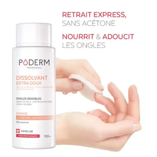 Poderm Dissolvant Extra Doux 100ml Poderm Dissolvant Extra Doux 100ml