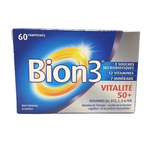 Bion 3 Vitalite 50+ 60 comprimés