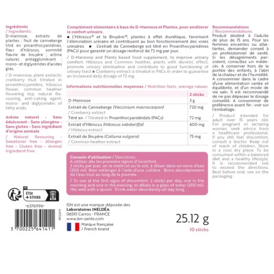 ISN Cystinil Flash 10 Sticks