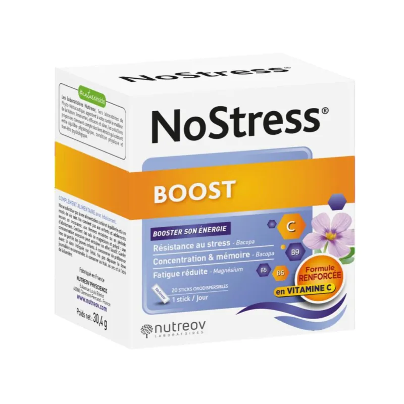 Nutreov NoStress Boost 20 Sticks Nutreov NoStress Boost 20 Sticks