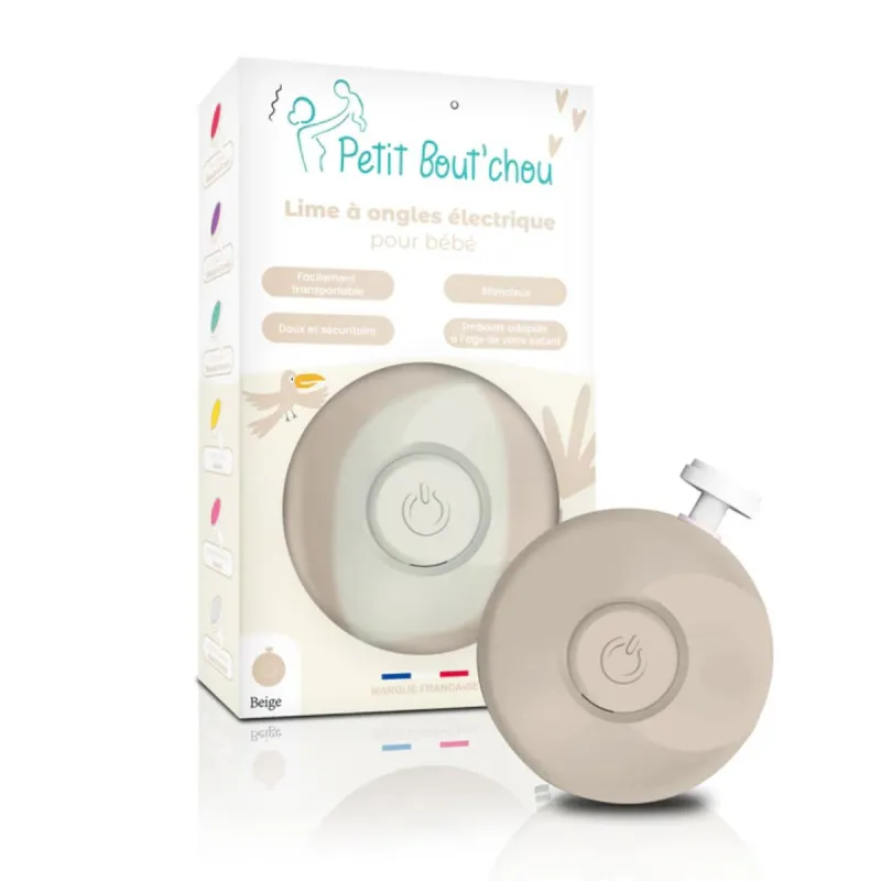 Petit Bout'Chou Lime à Ongles Electrique Bébé Beige Petit Bout'Chou Lime à Ongles Electrique Bébé Beige